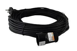 Удлинитель-шнур силовой народный ПВС 1300 Вт б/з, 40м, штепс. гнездо от поставщика КабельСпецСтрой