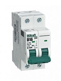 Выключатель автоматический без теплозащиты 10А 2П двухполюсный C 6кА ВА-103M DEKraft 12510DEK от поставщика КабельСпецСтрой Выключатель автоматический без теплозащиты 10А 2П двухполюсный C 6кА ВА-103M DEKraft 12510DEK от поставщика КабельСпецСтрой