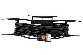 Удлинитель-шнур на рамке силовой народный ПВС 2200 Вт с/з, 30м, штепс. гнездо от поставщика КабельСпецСтрой