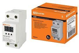 Реле контроля напряжения АЗМ LED-63А-220В SQ1504-0020 TDM от поставщика КабельСпецСтрой