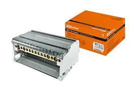 Модульный распределительный блок на DIN-рейку МРБ-125 4П 125А 4х11 групп SQ0823-0014 TDM от поставщика КабельСпецСтрой