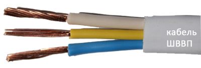 Провод ШВВП 3х0,5 от поставщика КабельСпецСтрой